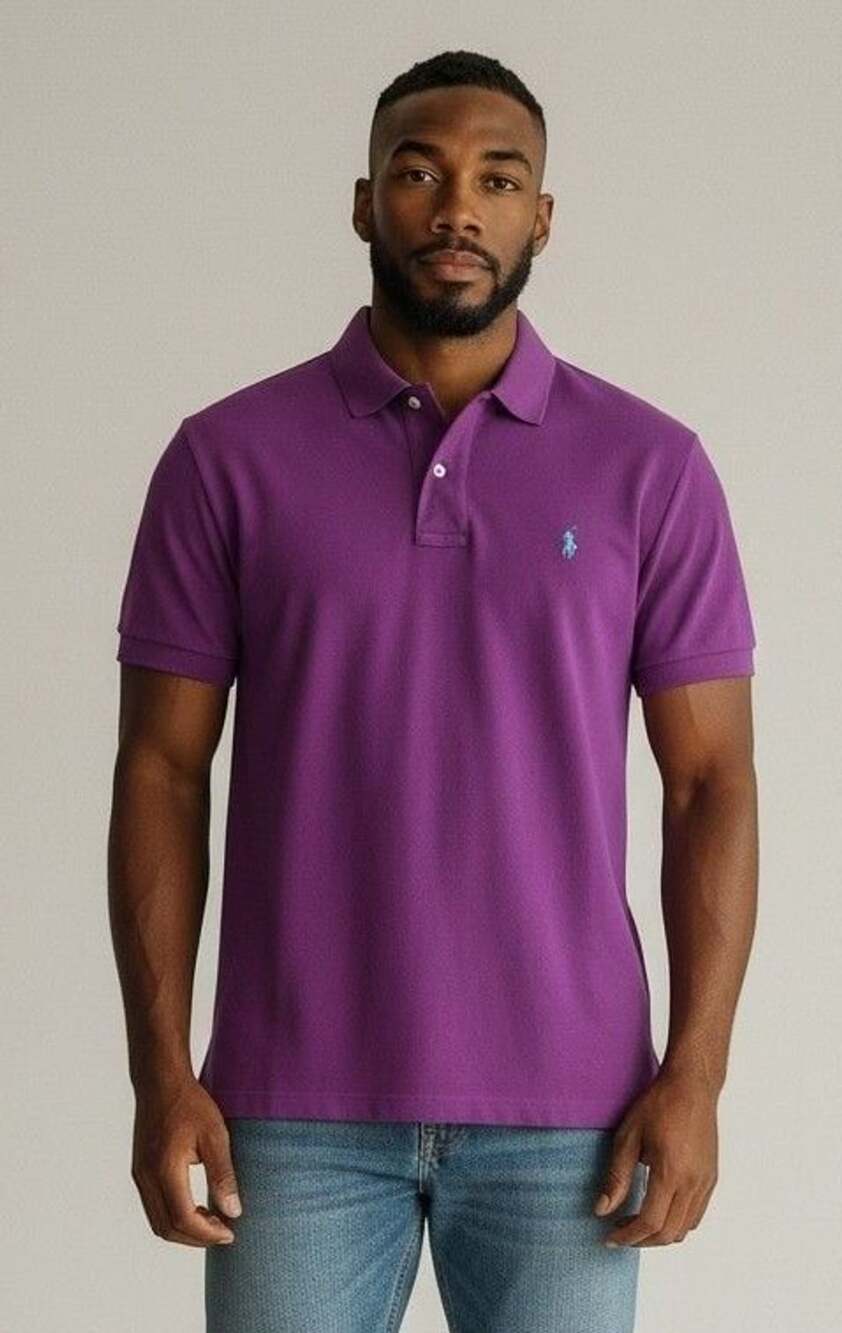 Polo Ralph Lauren Polo Shirt Size L Purple